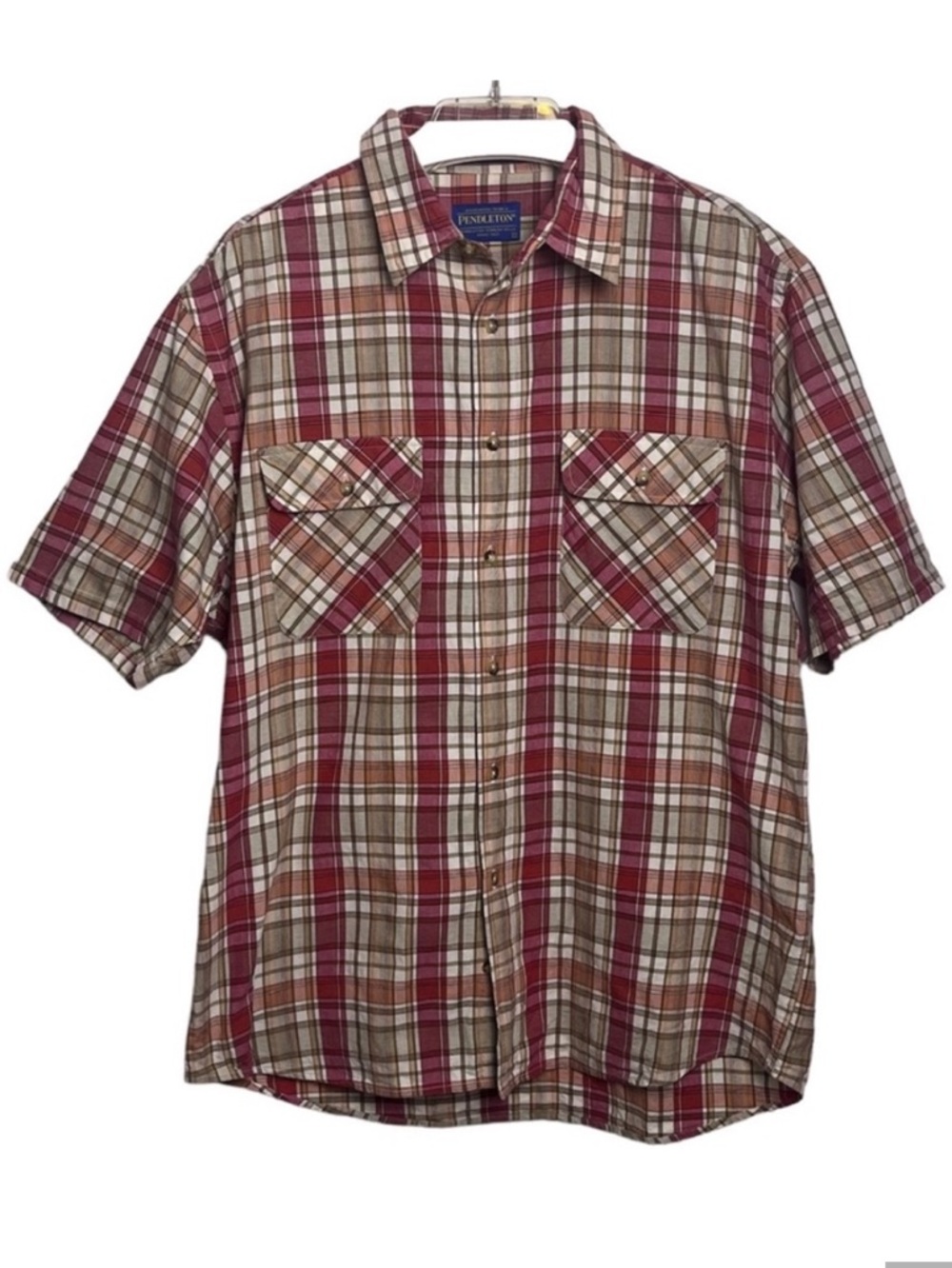 PENDLETON Button Down “Hiker” Plaid Shirt